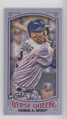 2016 Topps Gypsy Queen Mini Purple 44/250 Alcides Escobar #226 3c7
