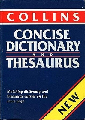 Collins Concise Dictionary and Thesaurus by unknown 0004333055 FREE Shipping