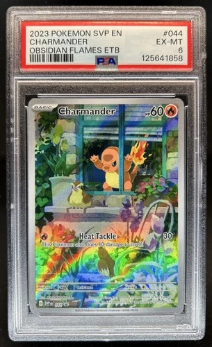 2023 Pokemon SV Black Star Promos Charmander #044 PSA 6