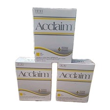 ZOTOS ACCLAIM REGULAR HAIR CURLING PERM NORMAL TINTED HIGHLIGHTED 3BOX