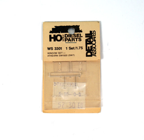 Detail Associates WS 3301, Juego de ventanas Athearn SW1500 (SW7), escala NOS HO | Zustand: New