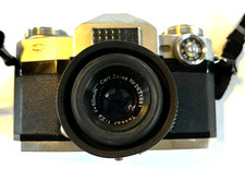 Vintage Zeiss Ikon Contaflex Super 35mm SLR w/Tessar 2.8/50mm Lens - Untested