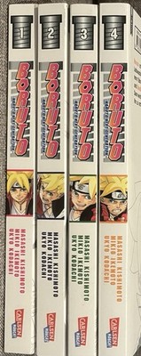 Boruto: Naruto Next Generation Set Band 1-4 Deutsch TB Carlsen Manga