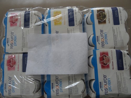 Nestlé Resource Protein 6x4x200ml Mischkarton Trinknahrung - 04/2026