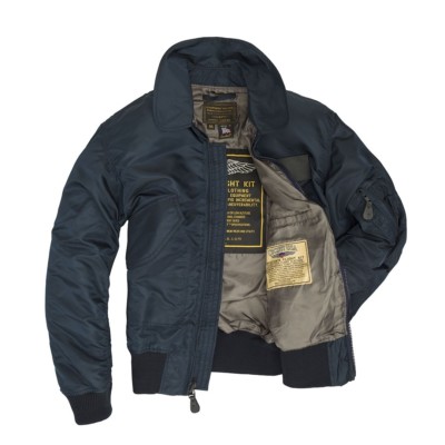 Cockpit USA US Fighter Weapons Jacket Black, Navy, Sage Z2285 USA