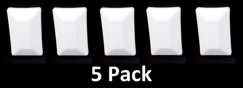 White 4x6 Fence Post Caps (3-5/8"x 5-5/8") 4 x 6 Nominal Fence Post Caps WHITE - Picture 13 of 19