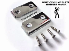 hohner original hand strap cover nickel-plates 41 x20mm