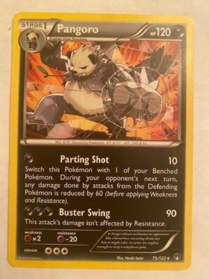 stage 1 pangoro pokemon card value Pokemon TCG - Stellar Crown - #093/142 - Pangoro