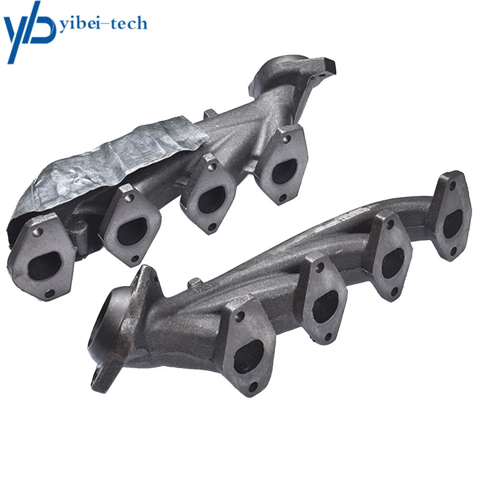 Kit coletor de escape lateral para motorista e passageiro para caminhão Ford F-150 2004-2010 5.4L - Imagem 4 de 4