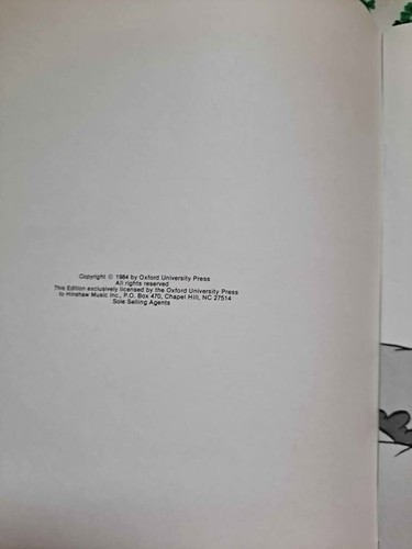 The reluctant dragon an entertainment sheet music 1984 for a play - Picture 2 of 4
