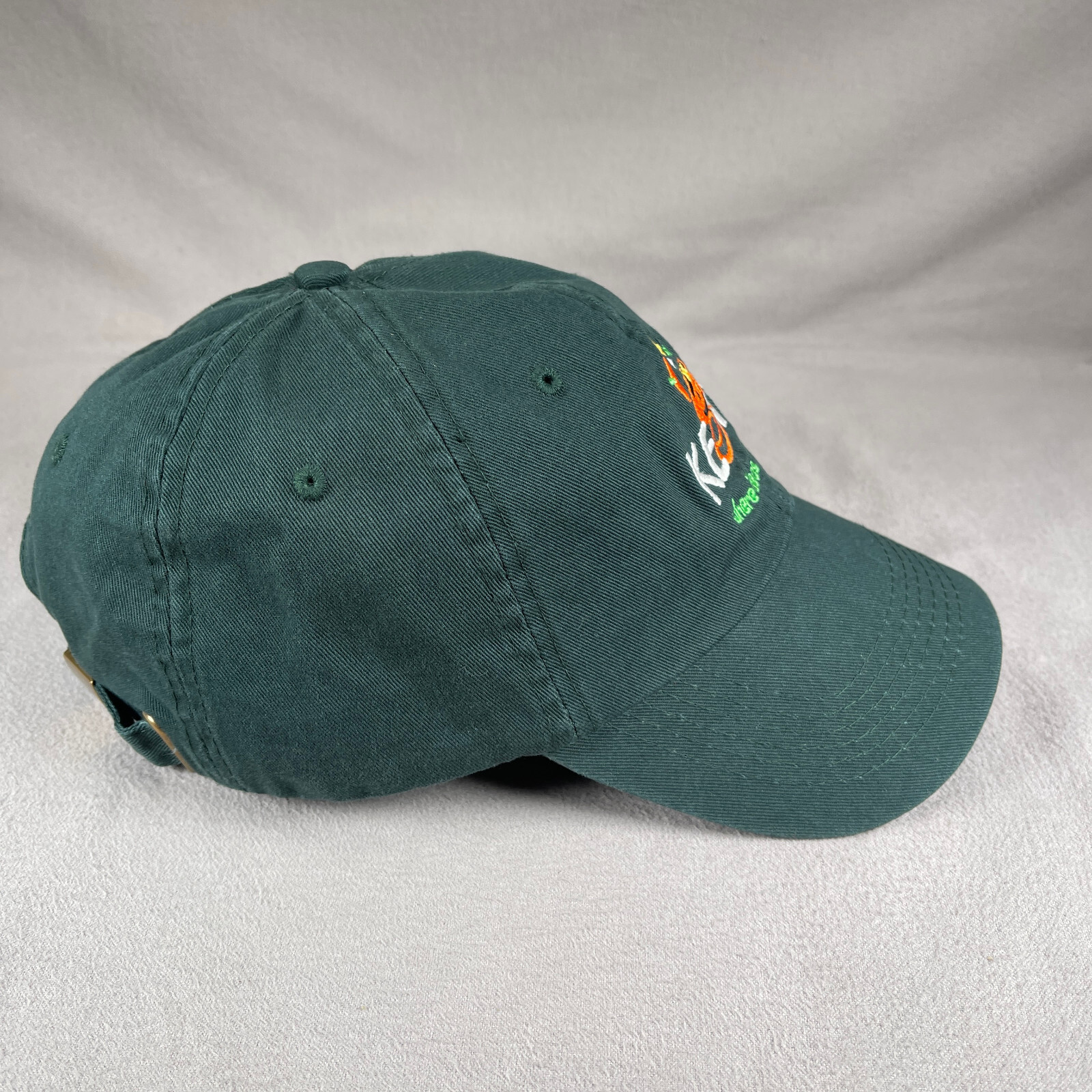 Cappello Keene Zucca Uomo Taglia Unica Verde Strapback Berretto Baseball Ricamato