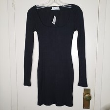 Urban Outfitters Black Bandage Bodycon Dress Women’s Long Sleeved NWT Size XS
