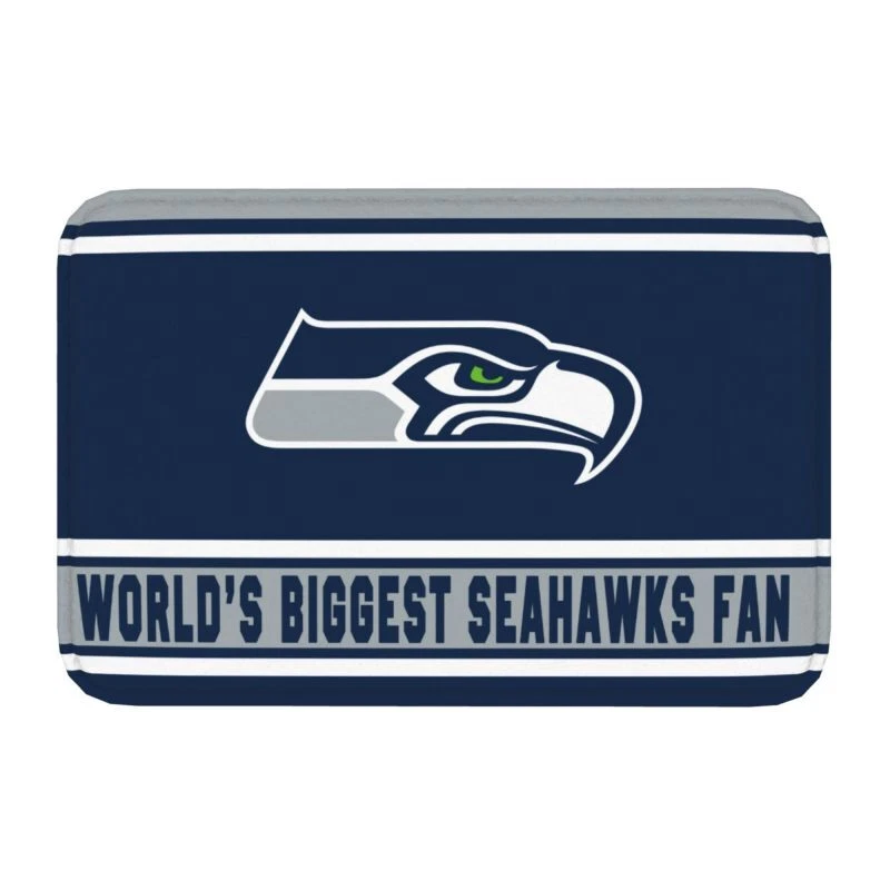 World's Seattle Seahawks  Fan Floor Mat Decorative