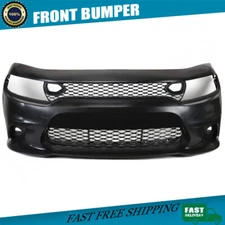 New Front Bumper Grille Assembly for 2015-2023 Dodge Charger SRT Hellcat Style