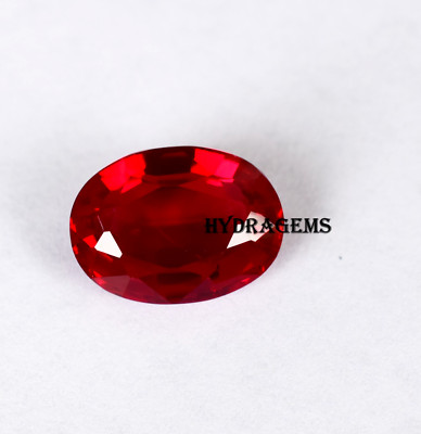18 Ct Blood Red Ruby AAA Oval Cut Natural Loose Gemstone Engagement Ring Gem