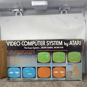 Atari 2600 Console Original 6 switch Console In Box Joystick game WORKING lot