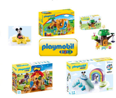 Playmobil 123 - 71140 Krippe / 71319 Micky Maus & weitere Spielsets Kinder