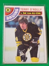 1978-79 Topps Hockey - #40 Terry O'Reilly - Boston Bruins Vg-Ex Condition 