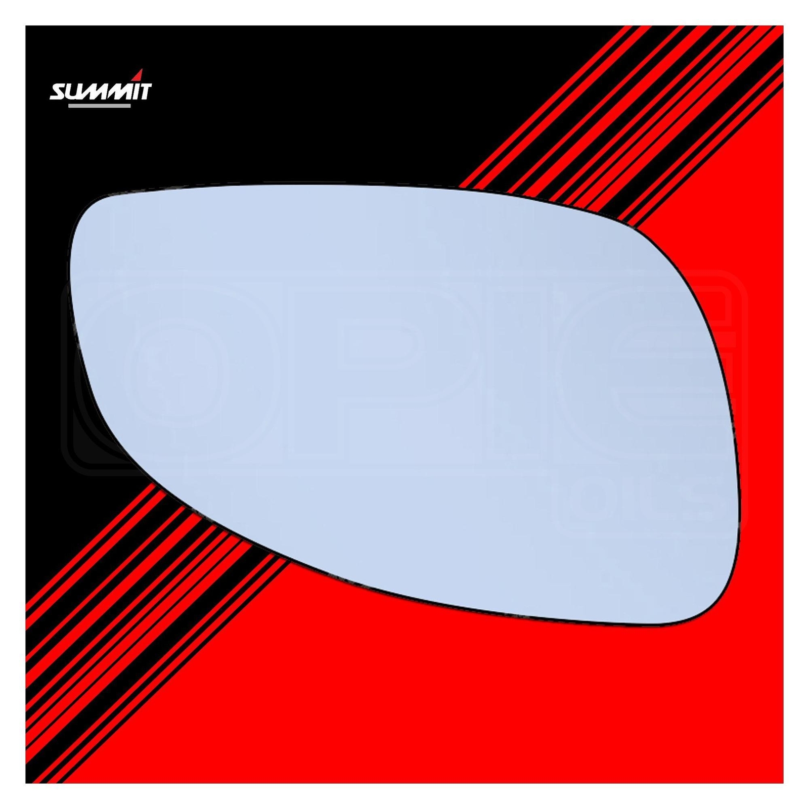Wide Angle Replacement Mirror Glass - Summit ASRG-855