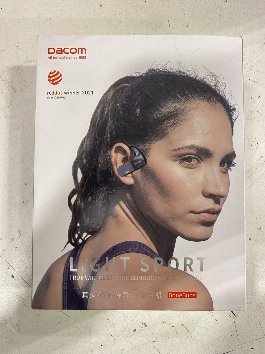 Dacom Bonebuds Black Light Sport True Wireless Bluetooth Bone