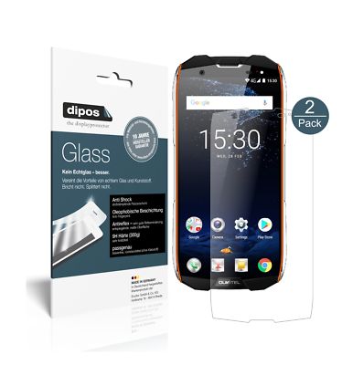 Dipos Antiriflesso 2x Pellicola Protettiva Per Oukitel WP5000 | Opaca Anti-impronte, Made In Germany - 3