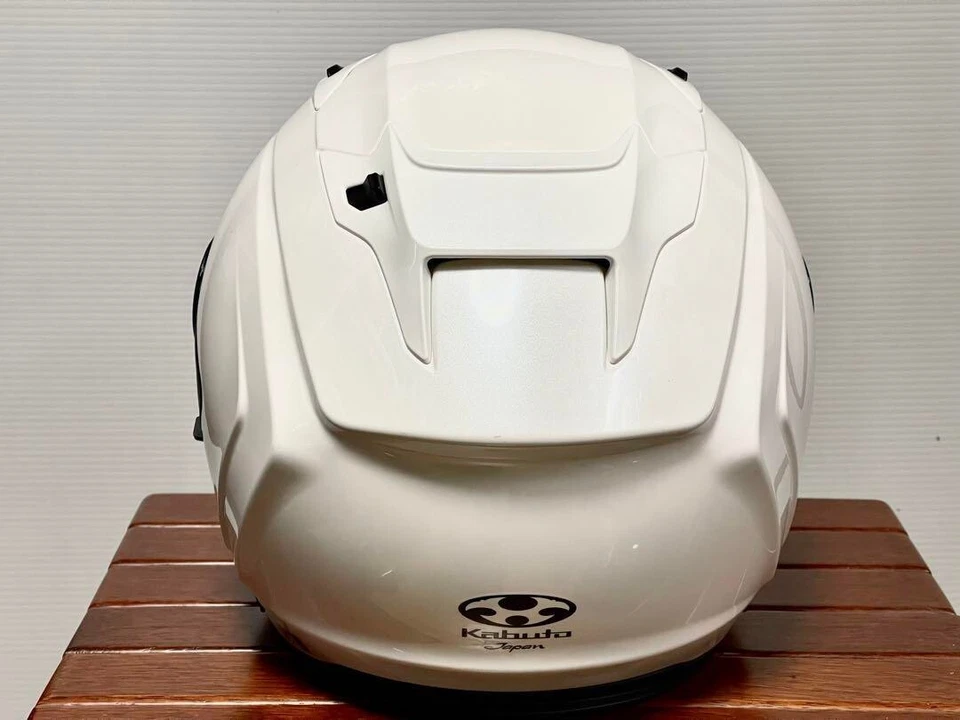 Casco integral OGK Kabuto Japón HQ KAMUI 3 blanco perla talla M 57-58 cm nuevo Foto 4 de 4