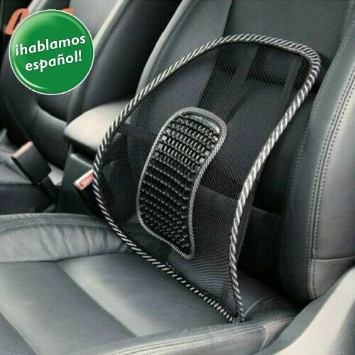 Cojín de Asiento con Gel y Almohada de Soporte Lumbar para Coche y Oficina  - Promart