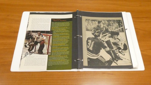 Lot of 37 Vintage Hockey Autographs From 1970's in Binder HOFs Stars Dec. etc. - Picture 5 of 12