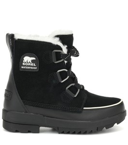 Botines SOREL TORINO II botas de invierno negras forradas de cuero talla  35/36 UE | eBay
