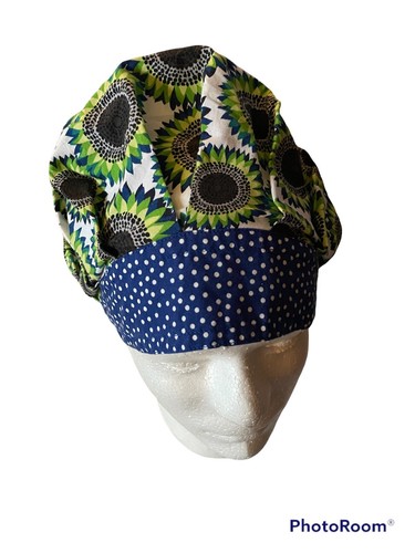 Kim Kaps surgical scrub cap or cook's 