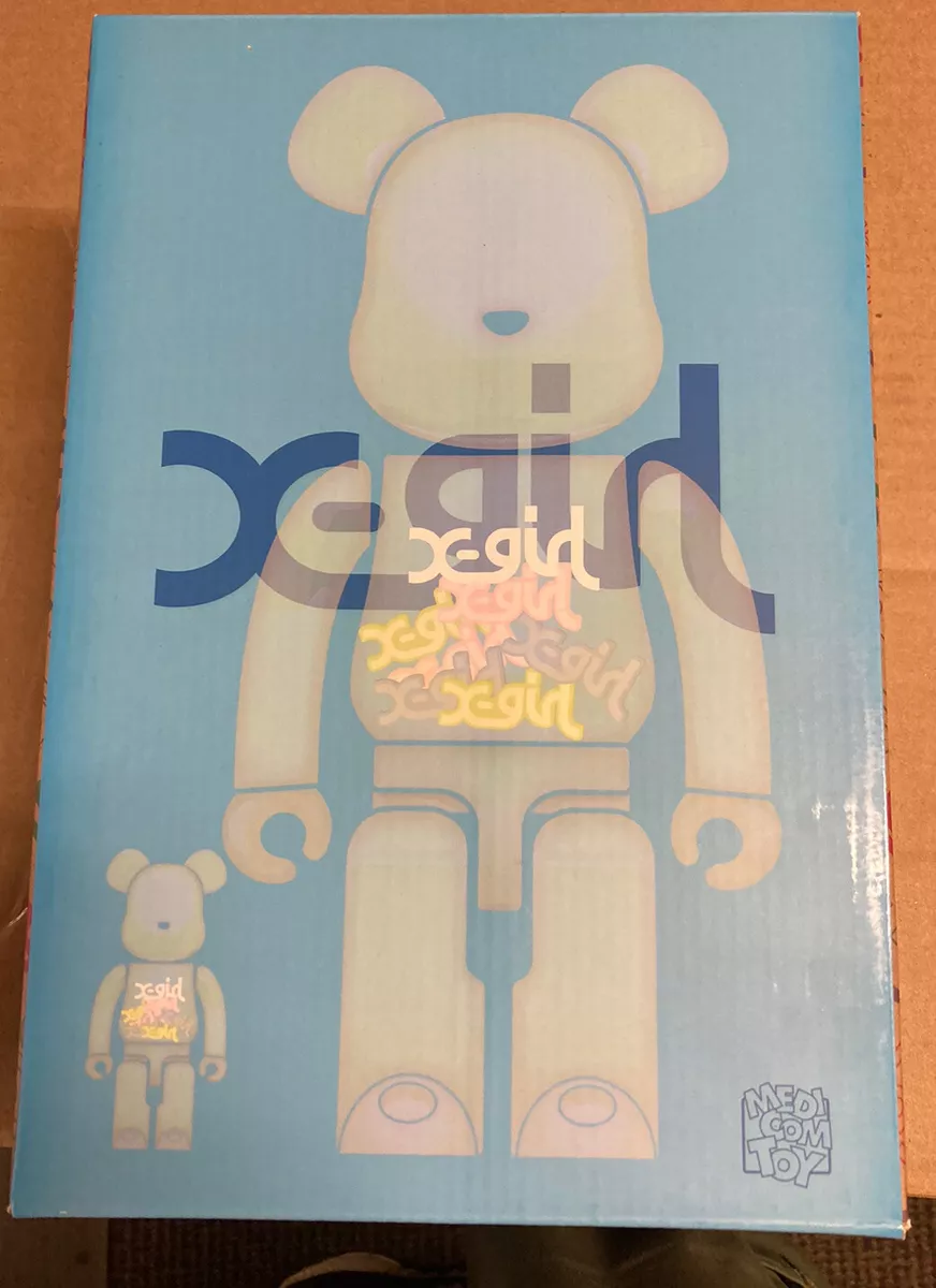 2体セット　BE@RBRICK X-girl 2021 100％ & 400％