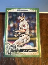 Craig Kimbrel 2017 Topps Gypsy Queen Green Parallel #140 Boston Red Sox NM-MT