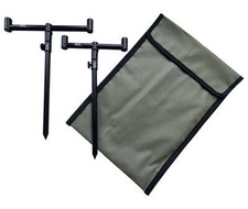 MattBlack ALU SET UP 2x2er Buzzer Bar 2x Banksticks 25-40cm Pręt Pod Bar RodPod