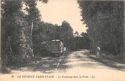 Le Touquet Paris Plage - Le tramway dans la foret 