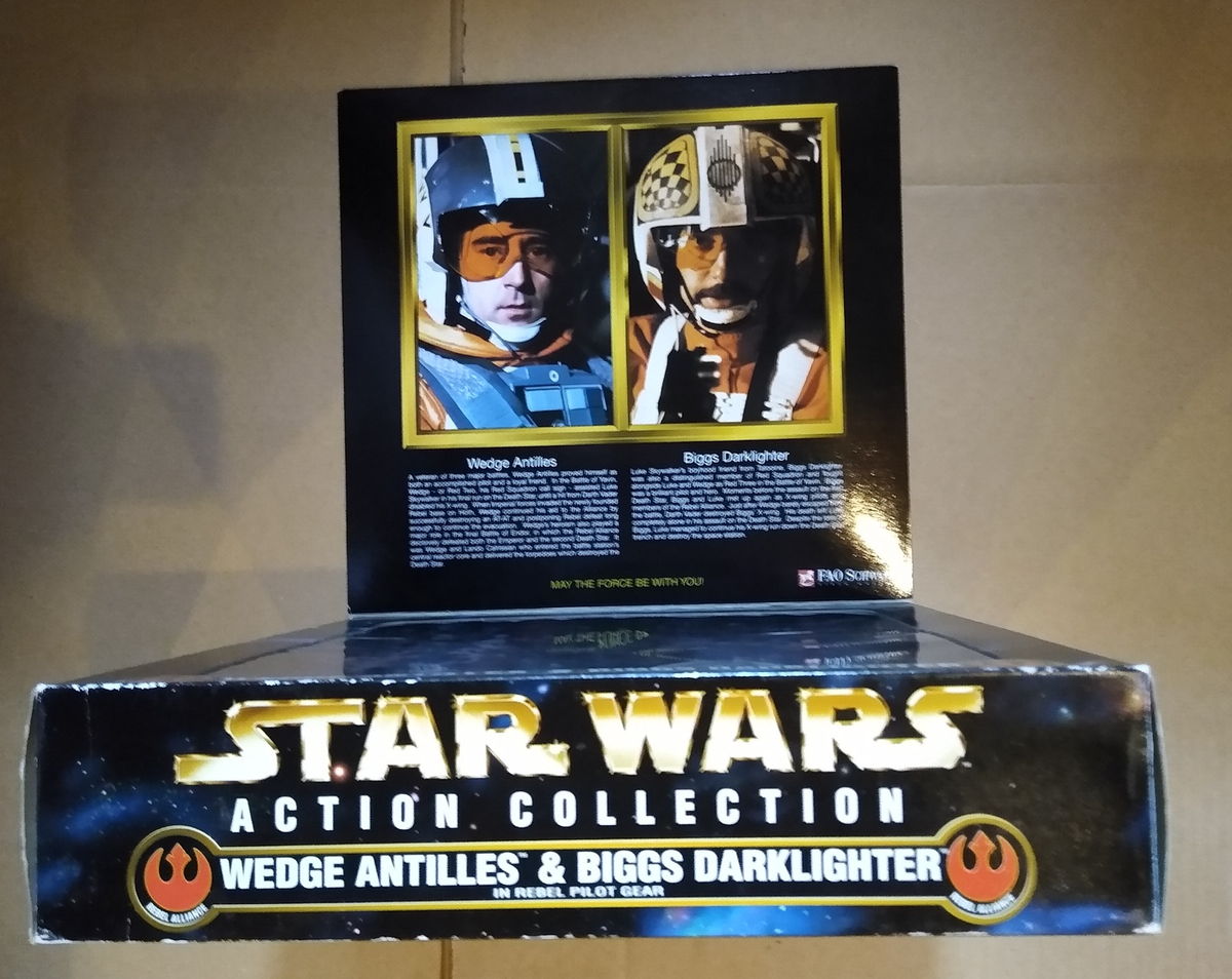 star wars collector series 12 Inch (wedge Antilles et Biggs Darklighter