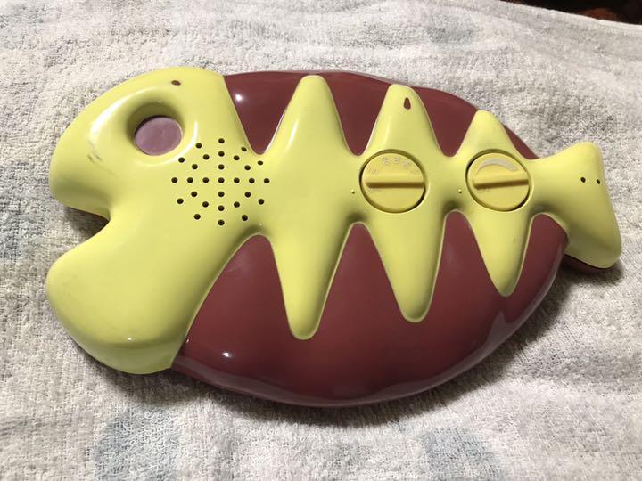 TWD Fish Bone Novelty 6 Transistor AM Modern Art Radio 1982 Operation Confirmed