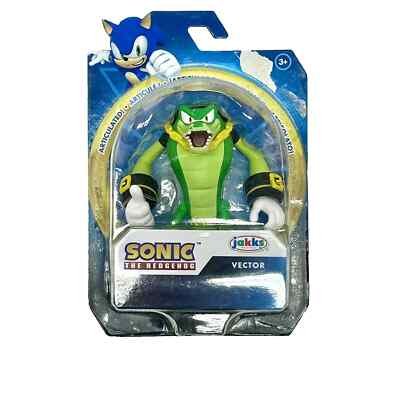 New Sonic the Hedgehog 2.5'' Figure - Vector - Jakks Pacific (SH)