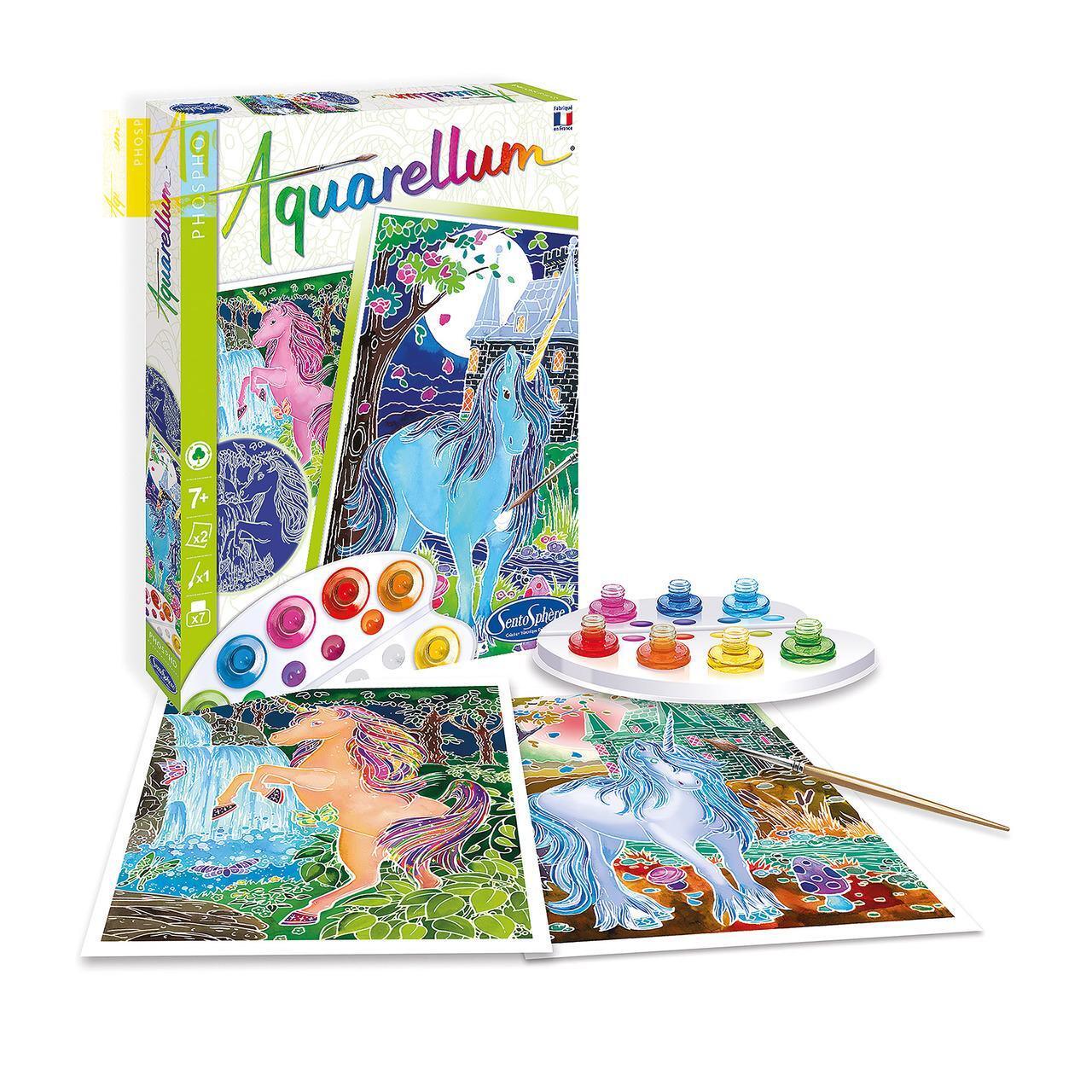 Thumbnail - Sentosphere Sentosphere - Aquarellum Nachtleuchtend Einhorn