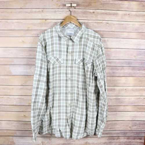 Chemise Columbia Bahama II – Homme XL – Beige – Pêche Randonnée – Occasion