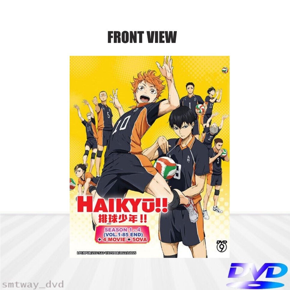 Haikyuu!! To the Top - BD/DVD volume 2 cover : r/haikyuu