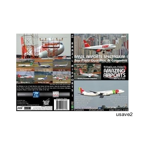 Brazil Airports Sao Paulo Congonhas Guarulhos Aircraft Aviation