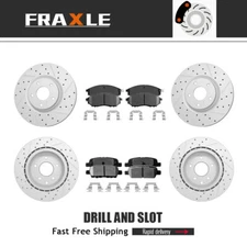 For Nissan 370z Infiniti G35 G37 Ex35 Ex37 G25 M35 Front Rear Rotors Brakes Pads