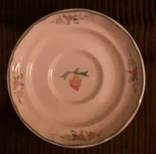  INTERNATIONAL CHINA - (7) SAUCERS MARMALADE STONEWARE  JAPAN