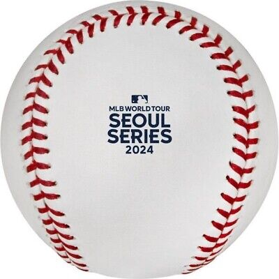 Rawlings MLB 2024 World Tour Seoul Series Logo Official Ball Rawlings MLB 2024 World Tour Seoul Series Logo Official Ball