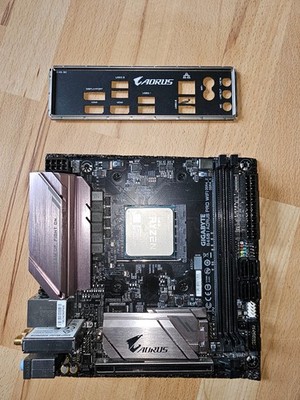 mainboard kit am4 ryzen 5 5600g + b450i mini itx mit wifi inklusive Kühler 