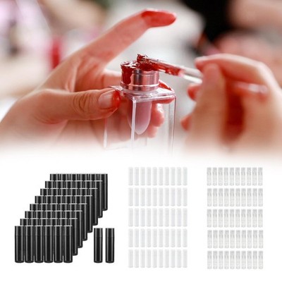 50 Stück Lippenbalsam Tuben Flaschen für Frauen Mädchen Nachfüllbar Drehbar Rund Kosmetik