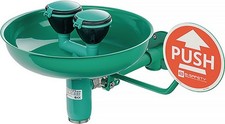 B-Safety Augendusche ClassicLine BR 300 085 mit Auffangbecken Wandmontage