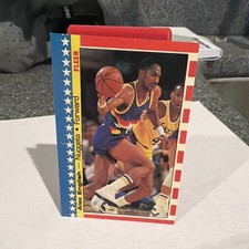 Fleer Stickers Insert Alex English #11 of 11 Denver Nuggets NBA
