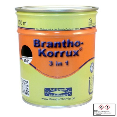 Brantho- Korrux ''3 in 1'' Metallschutzfarbe, Metallfarbe, Metall