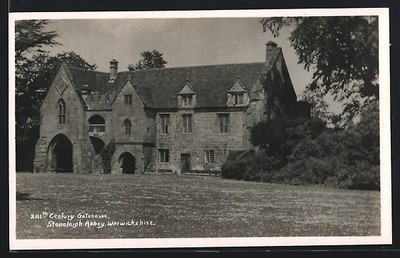Stoneleigh Abbey, XIIIth Century Gatehouse, Ansichtskarte 
